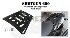 Fit For Royal Enfield Shotgun 650 Vermillion Solo Expedition Rack Plate Black - SPAREZO